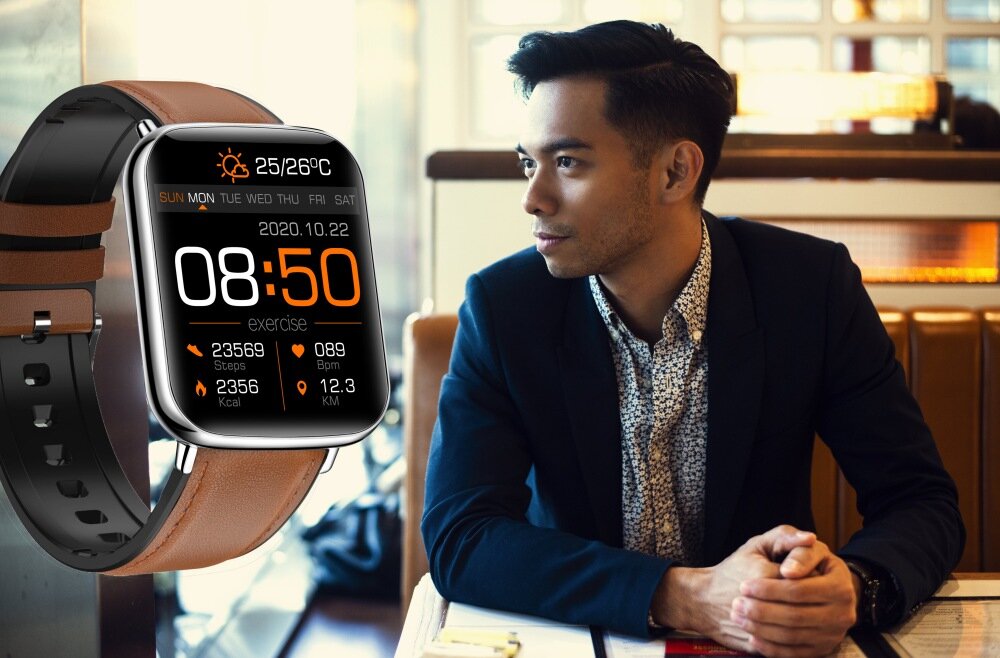 Smartband BEMI KIX2 wyświetlacz dopasowanie tarcza zdrowie saturacja krwi ciśnienie krwi sen monitoring oddech cykl menstruacyjny powiadomienia wiadomości alarmy jakość tryby sportowe długa praca