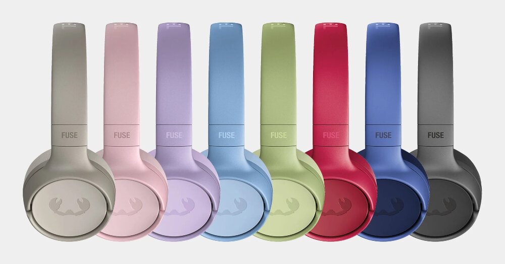 Słuchawki nauszne FRESH N REBEL Code Fuse Rozkoszuj się dźwiękiem, słuchawki nauszne w róznych kolorach na jasnym tle