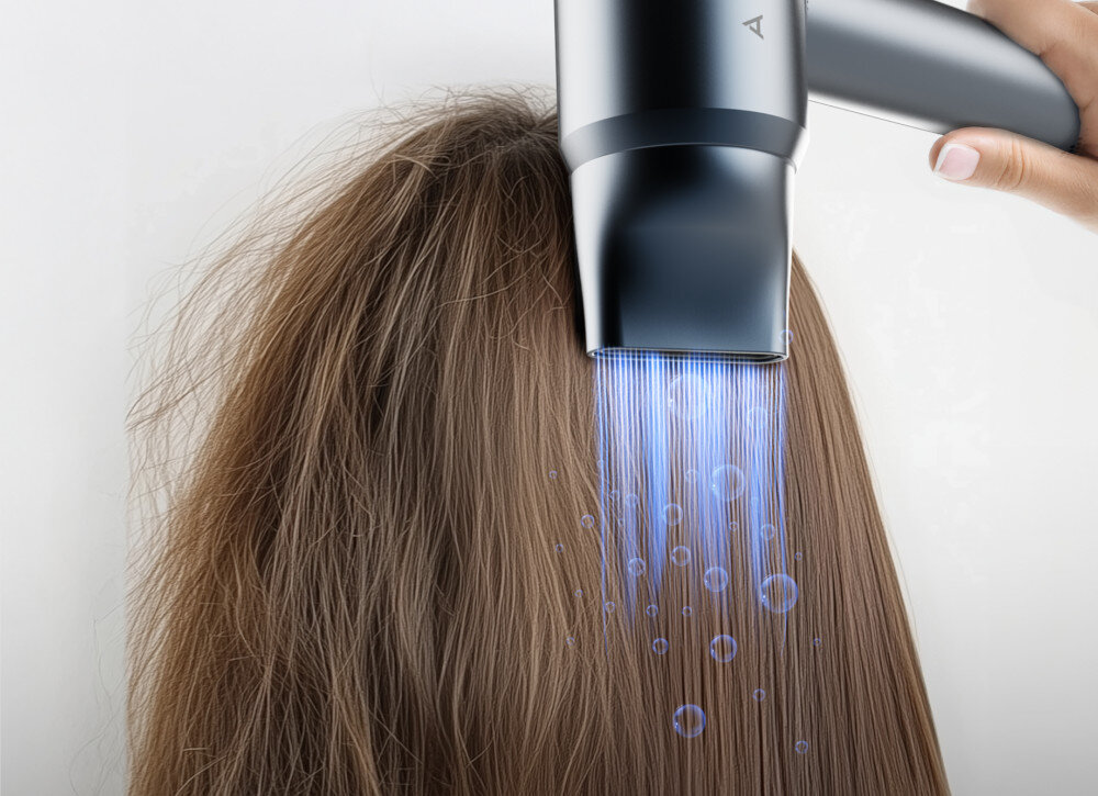 Suszarka AENO HD3 Jonizacja gładkie, podatne na układanie i zyskują naturalny połysk