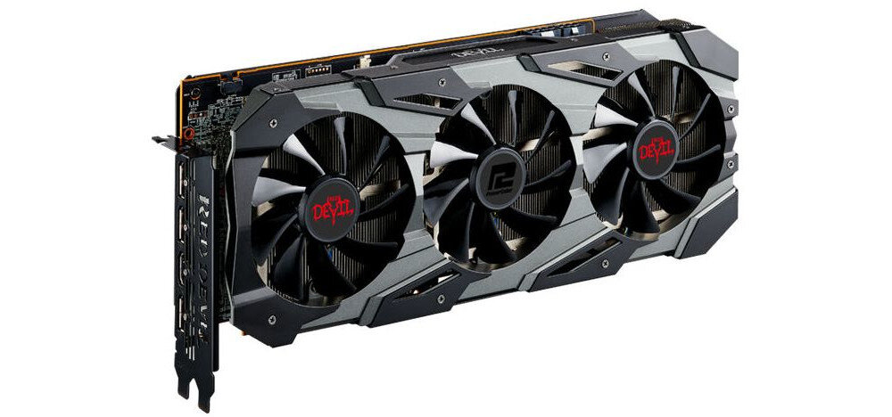 Karta graficzna POWERCOLOR Radeon RX 5700 Red Devil 8GB chlodzenie