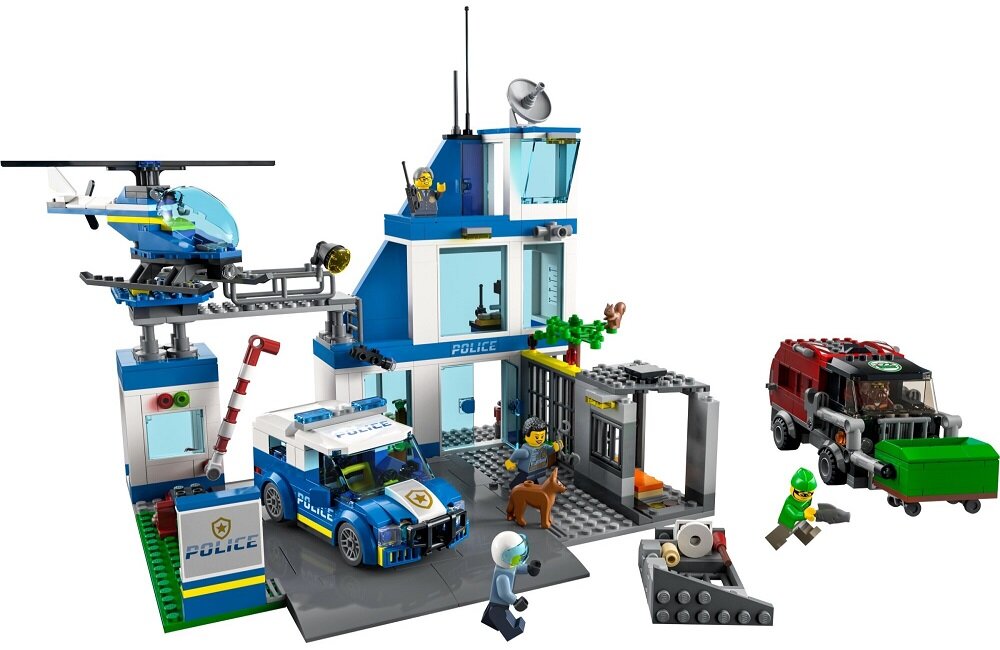 LEGO City Posterunek policji 60316 Kreatywny świat LEGO City