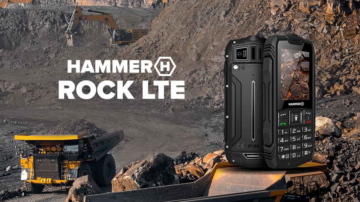 Telefon MYPHONE Hammer Rock LTE kv lifestyle początek opisu sekcja nagłówkowa