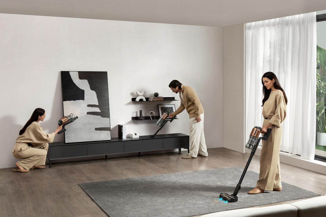 Odkurzacz DREAME Z20 Aquacycle EU wygląd wizualizacja prezentacja design Główna kontrola nad czystością