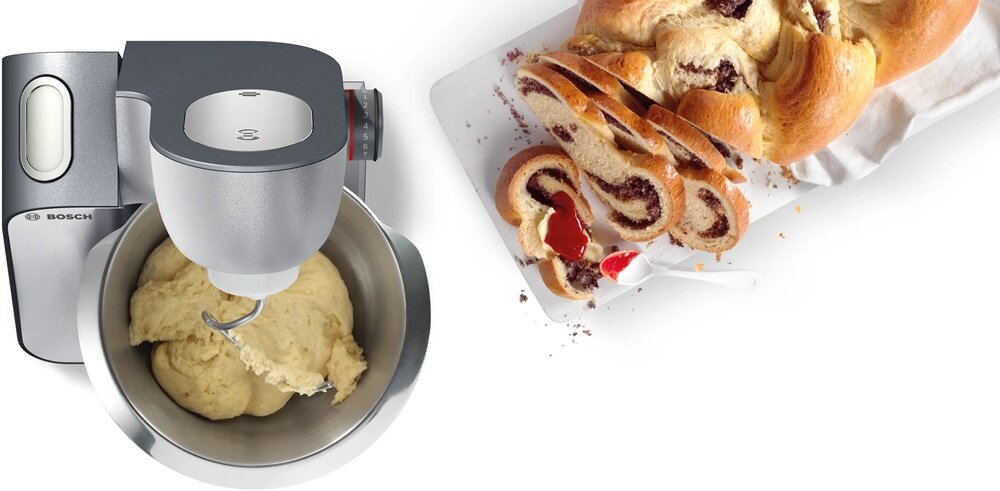 Robot kuchenny planetarny BOSCH MUM58368 funkcja pulse, maksymalne obroty, szybkie rozdrabnianie, większa dynamika