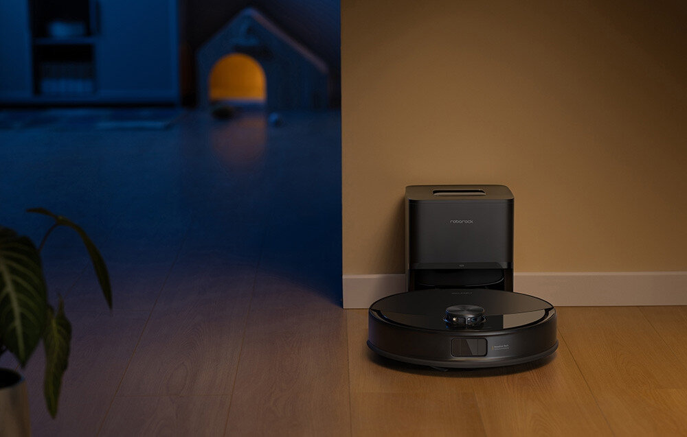 Robot sprzątający ROBOROCK Q10 VF+ Czarny wygląd design wizualizacja prezentacja Wygodne i szybkie odkurzanie