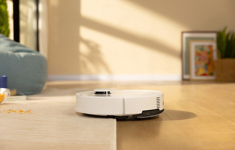 Robot sprzątający ROBOROCK Q10 PF+ Biały mycie podłóg funkcja Auto Lifting Mopping System unoszenie wysokość trzy poziomy przepływu wody dostosowanie sprzątanie zanieczyszczenia