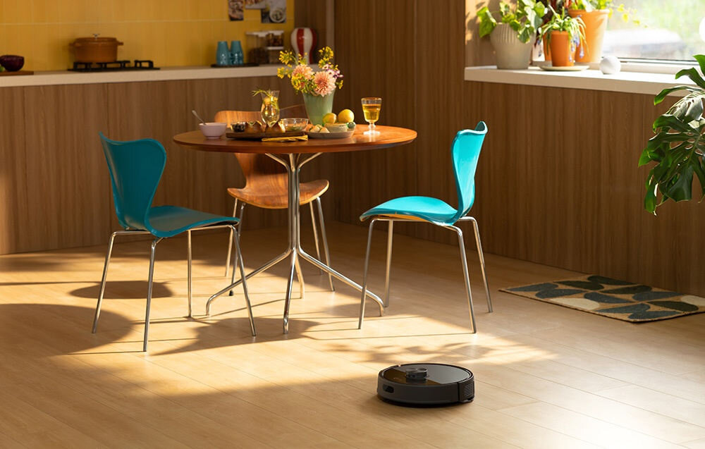 Robot sprzątający ROBOROCK Q7 TF+ Czarny wygląd design wizualizacja prezentacja Dokładne i wygodne sprzątanie