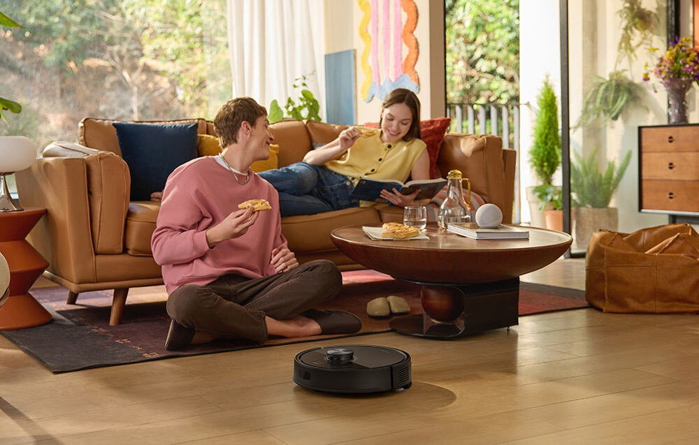 Robot sprzątający ROBOROCK Q7 TF+ Czarny moduł mopujący zdejmowany mop dostosowanie praca preferencje  Możesz wybrać jeden z trzech poziomów przepływu wody plamy nakładkę mopującą łatwo wypłuczesz