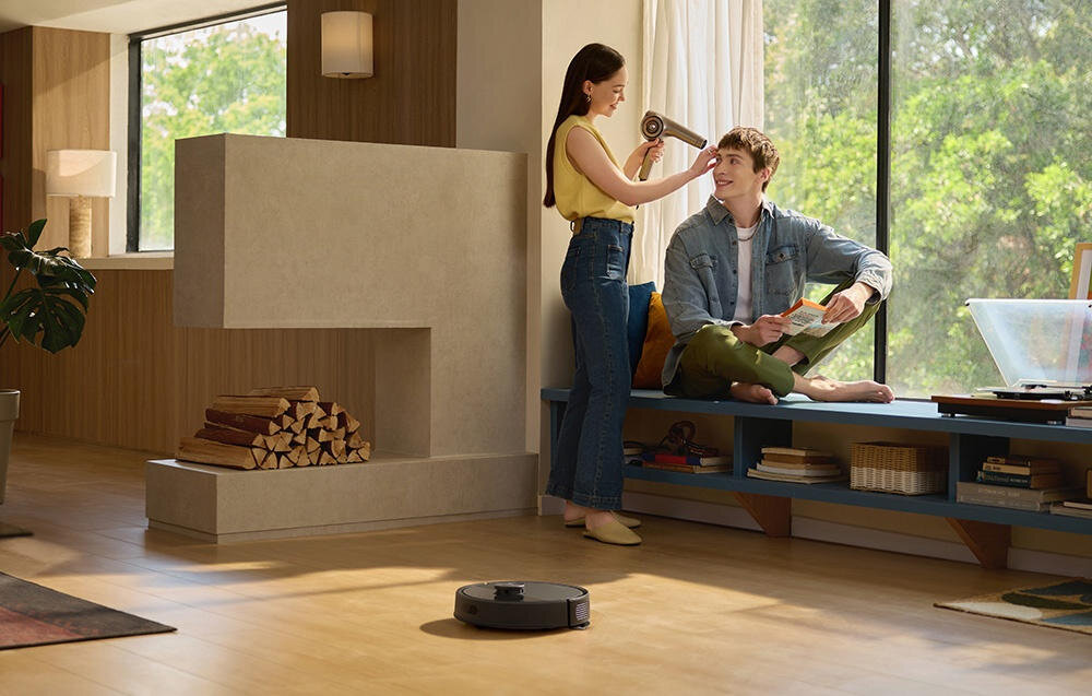 Robot sprzątający ROBOROCK Q7 TF+ Czarny Dedykowana aplikacja kontrola tryby mopowania DEEP+ czyszczenie