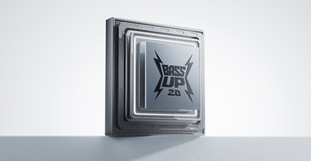 Głośnik mobilny SOUNDCORE Boom 3I - Bas, który czuć, BassUp™ 2.0, częstotliwość basu na poziomie 56 Hz, płytka odwzorowująca technologię basu