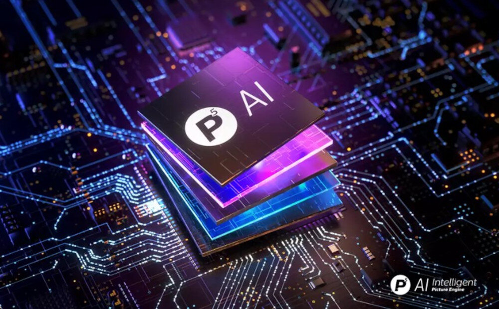 Telewizor PHILIPS 65OLED910 procesor P5 AI optymalizacja obrazu kontrast kolory szczegóły, wizualizacja procesora