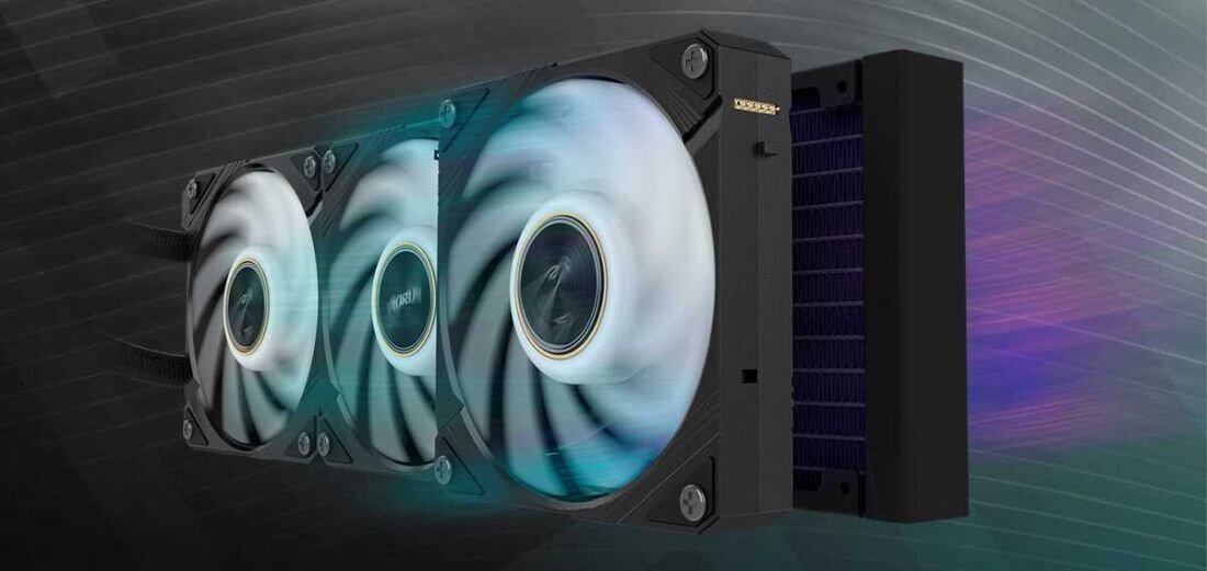 Chłodzenie wodne GIGABYTE Aorus WaterForce X II 360 - konstrukcja