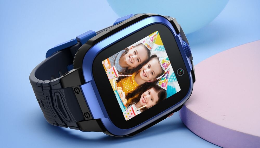 Smartwatch MIBRO Kids Z3 4G LTE ekran bateria czujniki zdrowie sport pasek ładowanie pojemność rozdzielczość łączność sterowanie krew puls rozmowy smartfon aplikacja