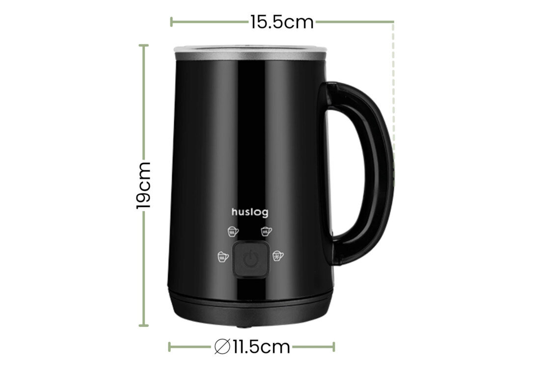 Spieniacz HUSLOG AK-8022 Czarny duże możliwości Kompaktowe wymiary przemyślana konstrukcja lekka waga ułatwienie