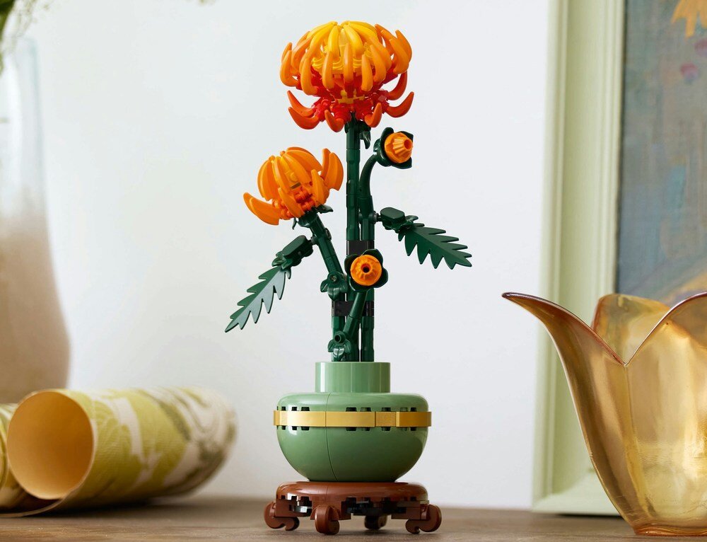 LEGO 10368 ICONS Chryzantema    opis