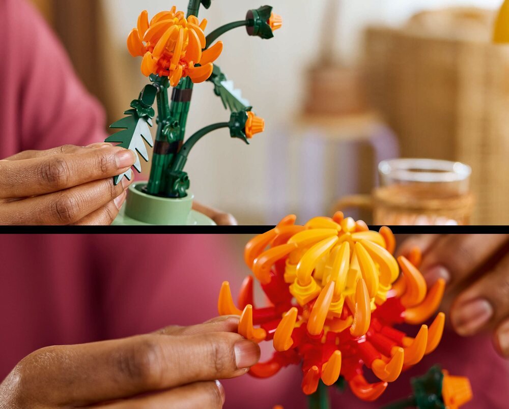 LEGO 10368 ICONS Chryzantema replika 