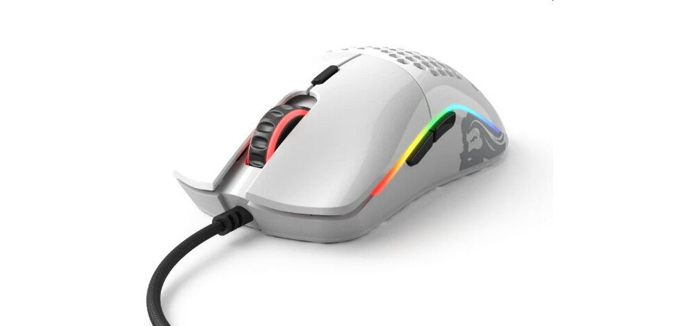 Mysz GLORIOUS PC Gaming Race Model O - wysoka czułosc myszy DPI 12000 szybka reakcja