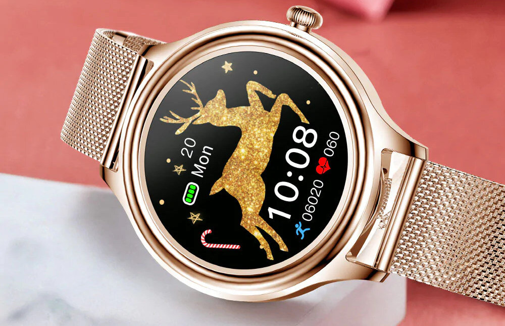 Smartwatch KUMI K3 zdrowie monitorowanie kondycja tryby sportowe licznik kalorii krokomierz budzik