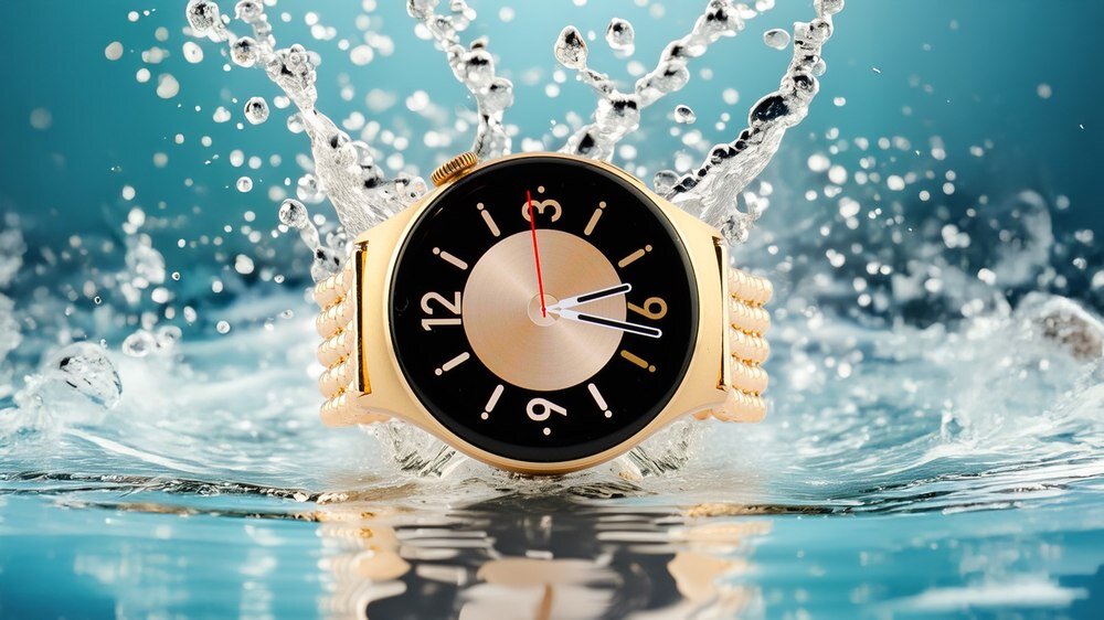 Smartwatch Luna Velvet wodoodporny IP68 styl biznesowy i sportowy