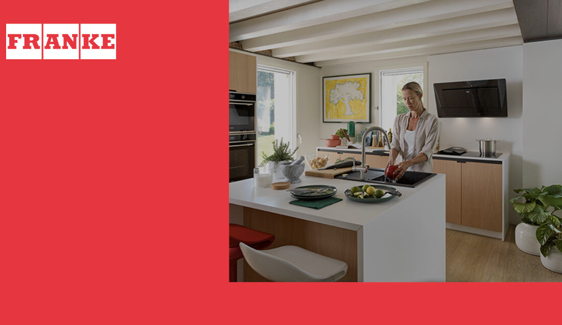 Zlewozmywak jednokomorowy FRANKE Maris MRG 110-62 125.0687.257 Onyx 43.3x65.3 wygląd design tło prezentacja wizualizacja