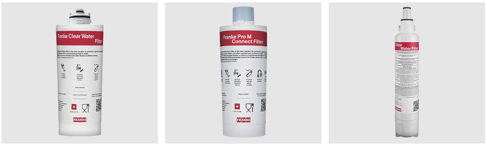 BATERIA KUCHENNA FRANKE Lina Clear Water 2.0 J 120.0730.807 Czarny mat Chromt wizualizacja