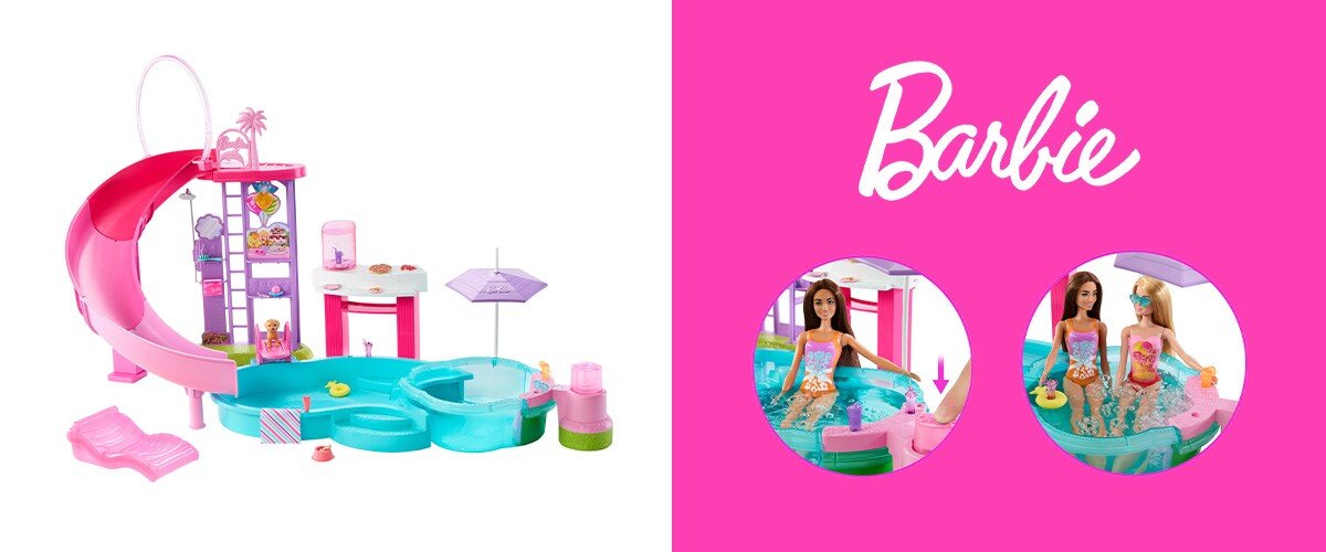 Zdjecie zestawu Barbie Basen marzeń.