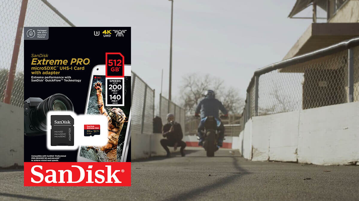 zdjęcie lifestyle plus zdjęcie karty pamięci