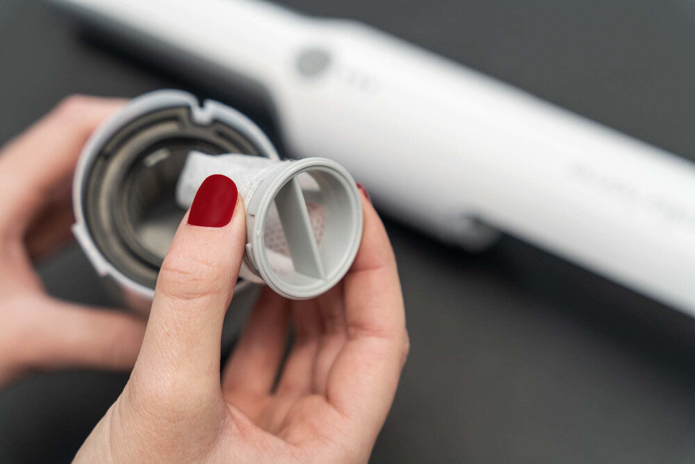 Odkurzacz ręczny MILLA HOME MHV300 zbiornik uchwyt