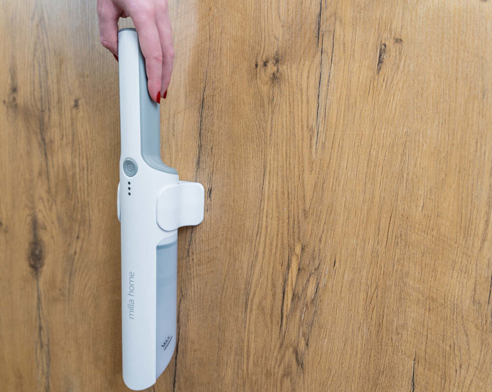 Odkurzacz ręczny MILLA HOME MHV300 moc wieszak