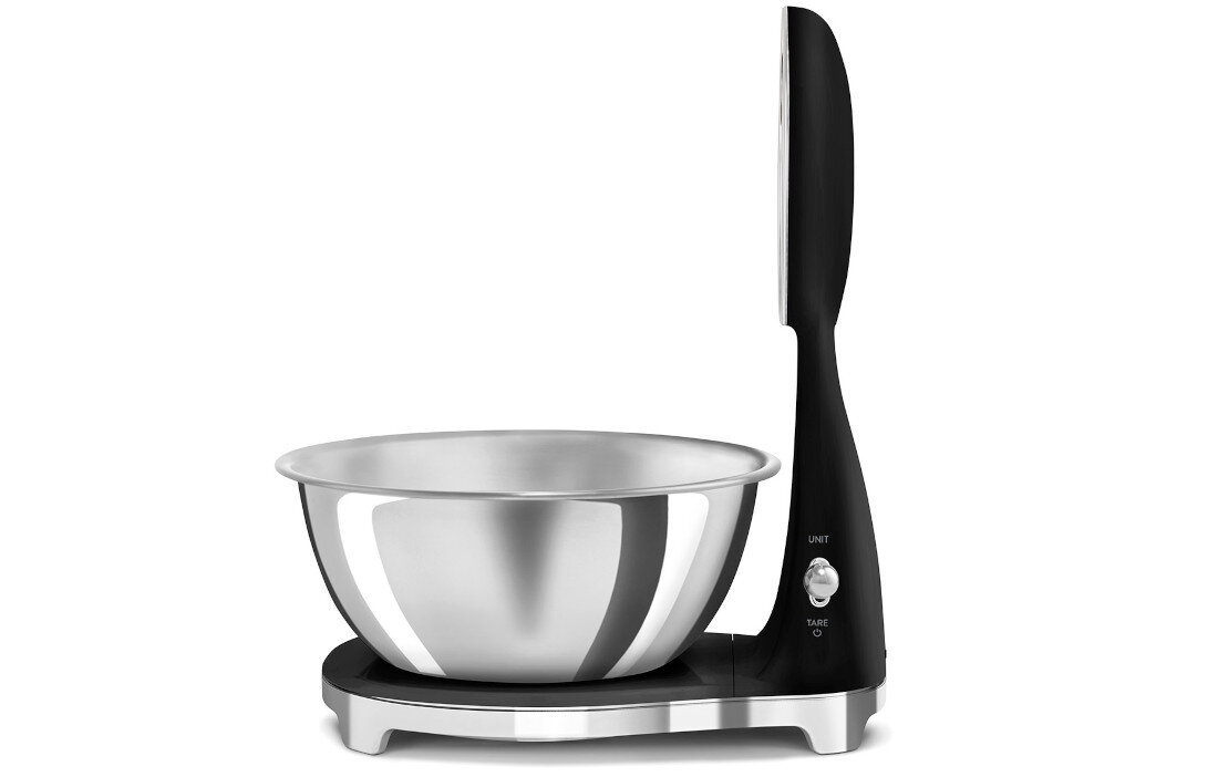 Waga kuchenna SMEG  KSF01BLWW Czarny Tryb czuwania – oszczędność energii Automatyczne wyłączanie ekonomiczne użytkowanie