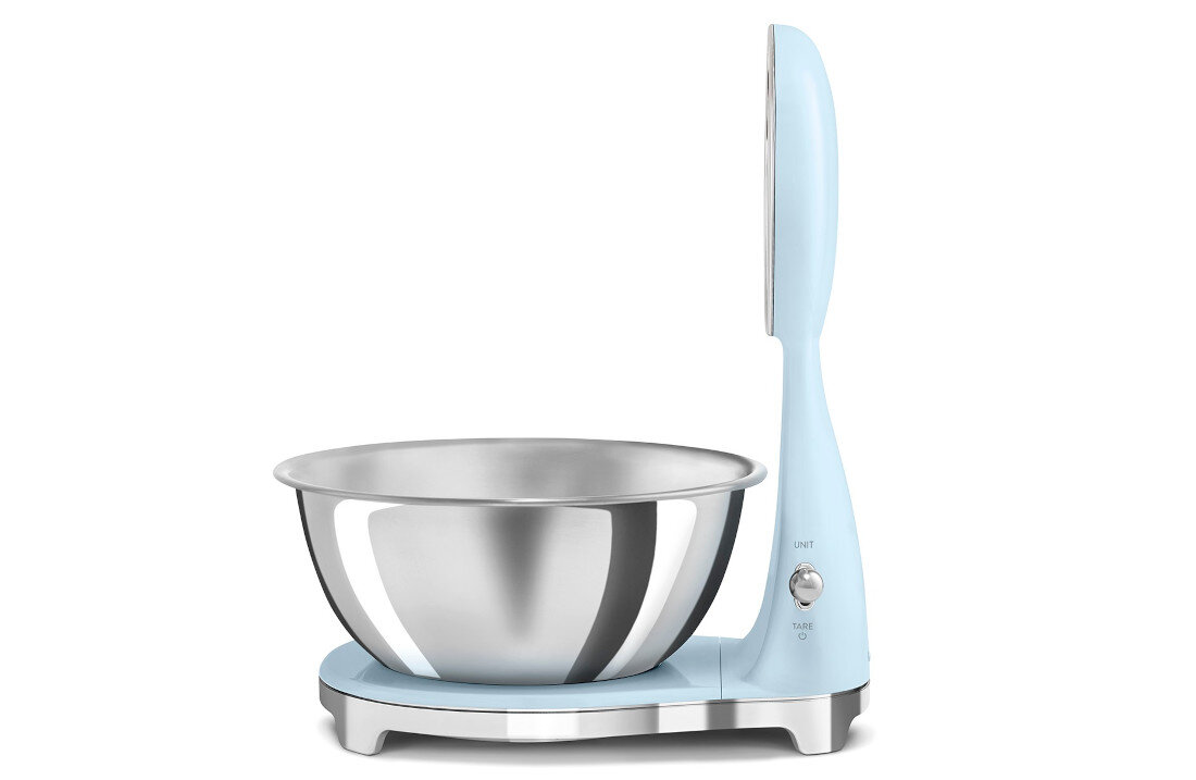 Waga kuchenna SMEG KSF01PBWW Pastelowy Błękit Tryb czuwania – oszczędność energii Automatyczne wyłączanie ekonomiczne użytkowanie