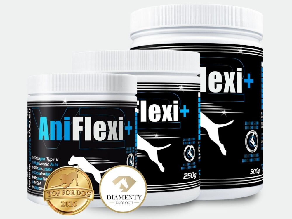 Suplement dla psa GAME DOG AniFlexi+ V2 AniFlexi Marine V2 nagrodzony suplement dla psa (TOP FOR DOG 2022, DIAMENTY ZOOLOGII), Kolagen Rybi.