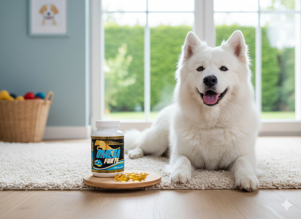 GAME DOG Omega 3 Forte suplement dla psa 120 kapsułek kwasy EPA DHA omega-3