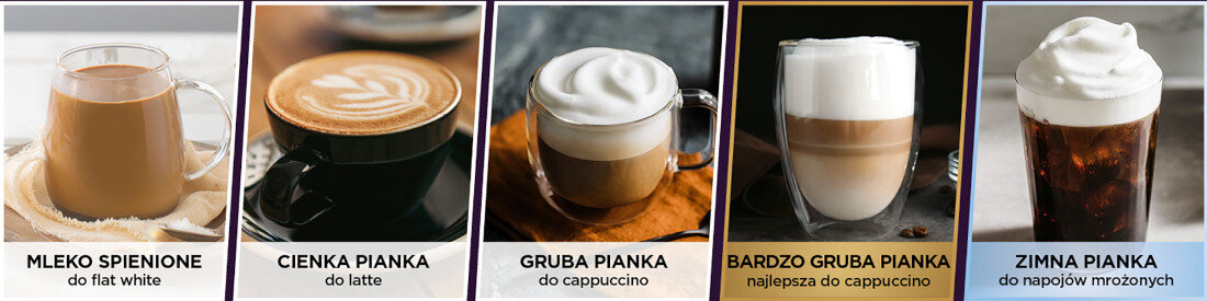 Ekspres NINJA Luxe Cafe Pro ES701EU (Cold Brew) Pianka mleczna, jaką lubisz 5 rodzajów mlecznej pianki dzbanek XL z trzepaczką automatyczne czyszczenie higiena kawa