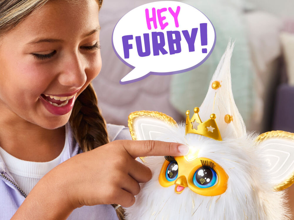Maskotka HASBRO Furby Złota Blask G1938120 5 trybów głosowych