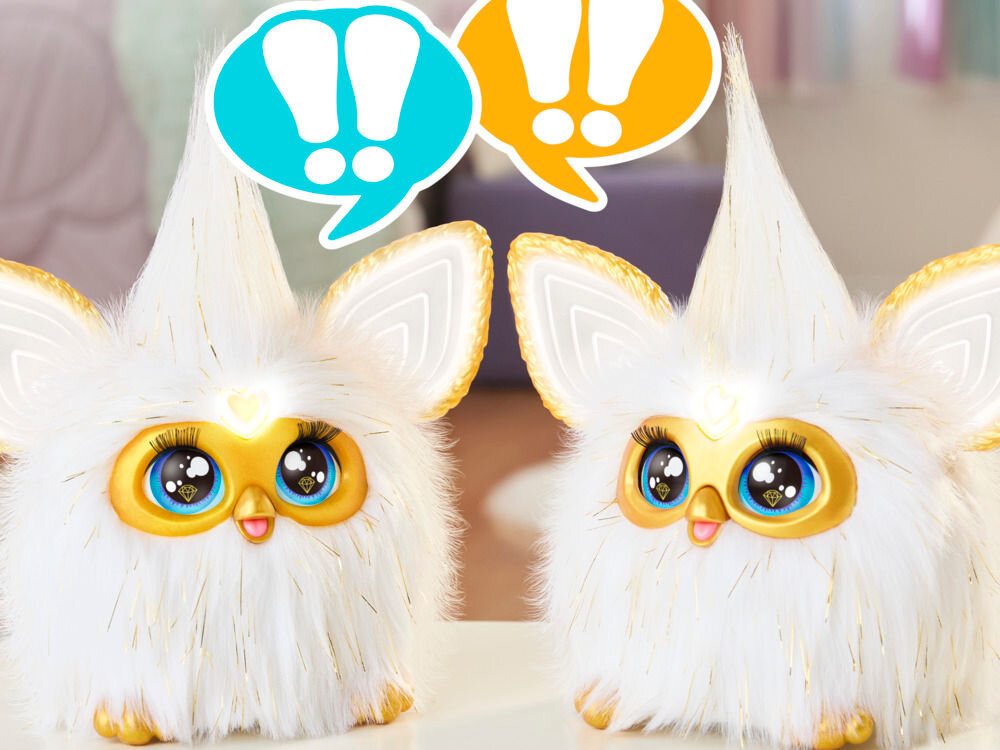 Maskotka HASBRO Furby Złota Blask G1938120 600 reakcji