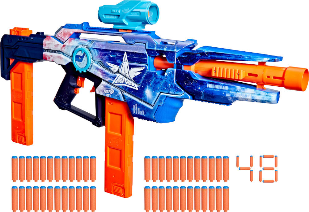 Wyrzutnia NERF Loadout Galactic Commander G15804N0 pełny zestaw akcesoria i 48 strzałek
