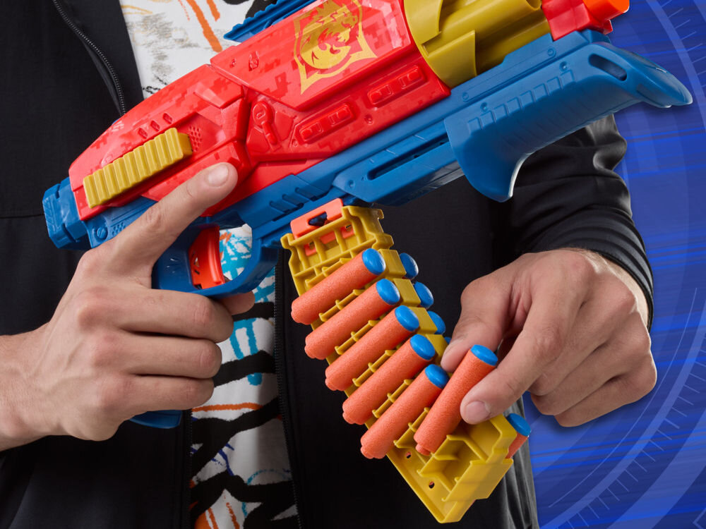 Wyrzutnia NERF Loadout Shadow Speed Recon G17594N0 wyrzutnia stealth grafika Shadowspeed Recon zabawa w tajne misje