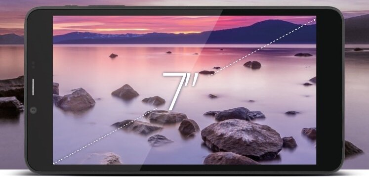 Tablet KRUGER&MATZ Eagle 702 7 LTE - kompaktowy rozmiar i lekka konstrukcja