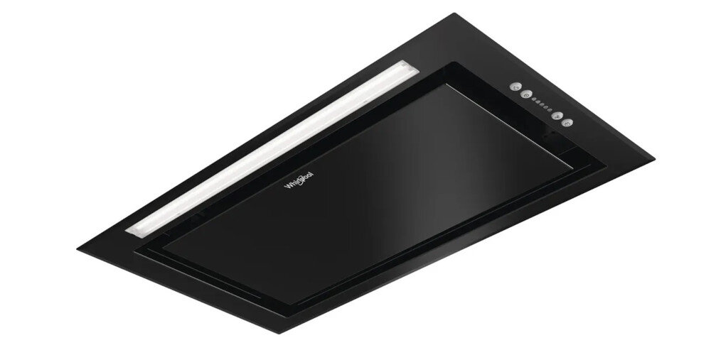 OKAP WHIRLPOOL WCT3 63F LTK Oświetlenie LED widoczność energooszczędne żarówki światło