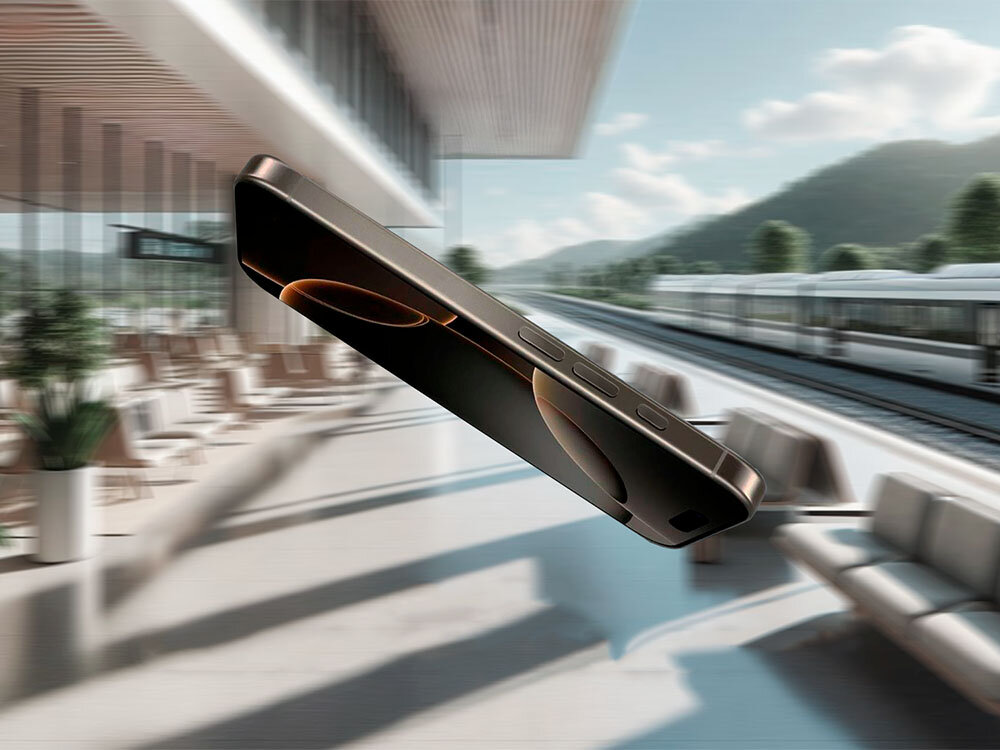 Szkło hartowane ILERA Permium Sapphire Ultra+ do Apple iPhone 16 + szkło na obiektyw zdjęcie opakowanie i szkło ochronne na szarym tle