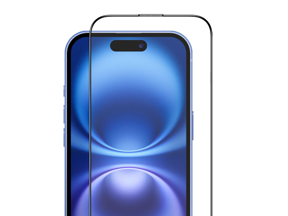 Szkło hartowane ILERA Permium Sapphire Ultra+ do Apple iPhone 16 Plus + szkło na obiektyw zdjęcie telefon i szkło ochronne na białym tle