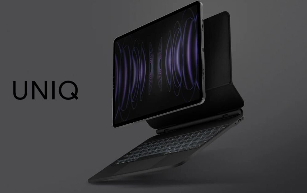 Etui UNIQ Venno Pro Magnetic Smart z klawiaturą iPad Pro 13 M4