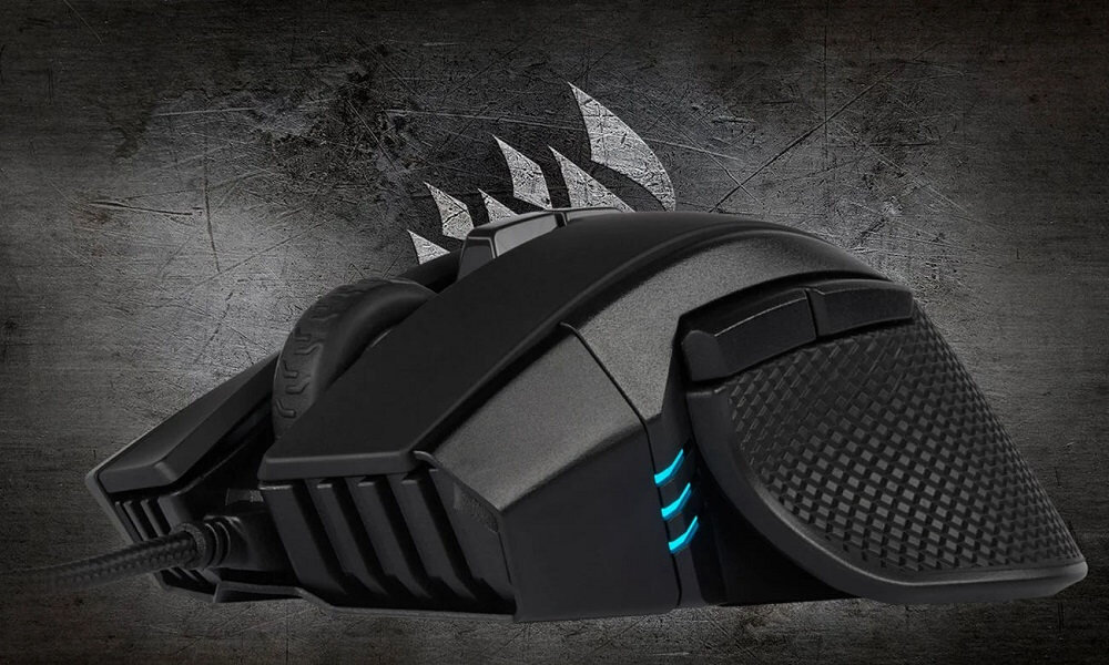 Mysz CORSAIR Ironclaw RGB - Klasyczne wzornictwo