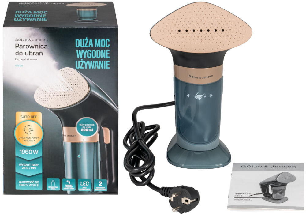 Parownica do ubrań (Steamer) GÖTZE & JENSEN SI800 Parownica do ubrań (Steamer) GÖTZE & JENSEN SI800