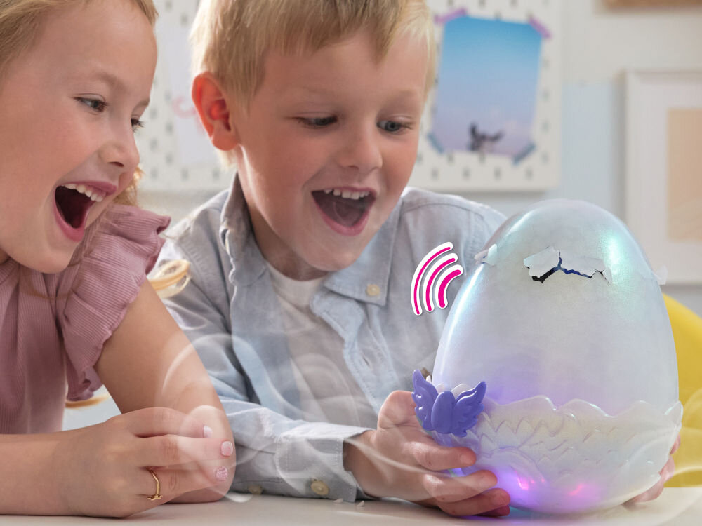 Figurka SPIN MASTER Hatchimals Alive Draggle 6069282 światło poruszanie się