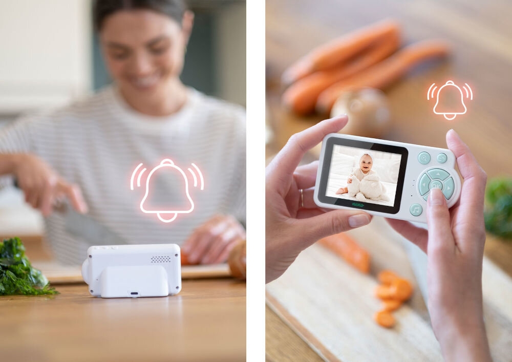 Niania elektroniczna NENO Bambino funkcja alarm