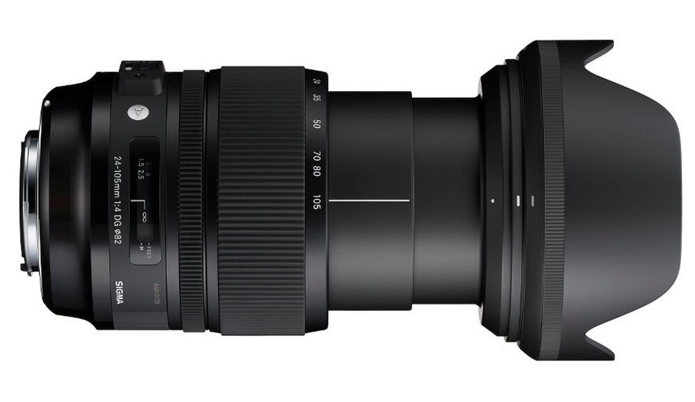 Obiektyw SIGMA A 24-105mm f-4 DG OS HSM opis