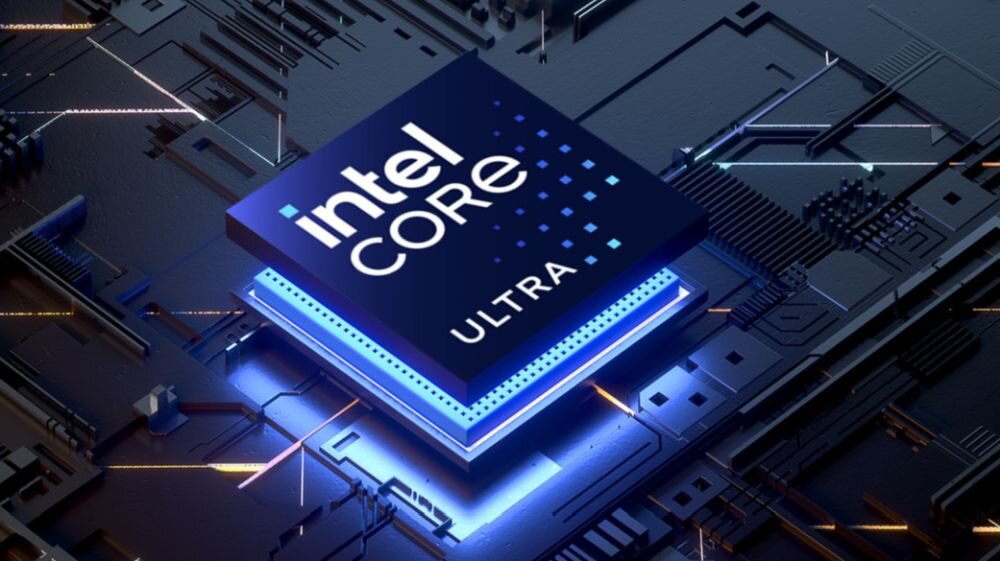 Osoba w słuchawkach grająca na laptopie Predator Helios Neo 16, ekran z dynamiczną grą science fiction, podświetlana klawiatura RGB, niebieskie oświetlenie otoczenia - prezentacja serii PREDATOR