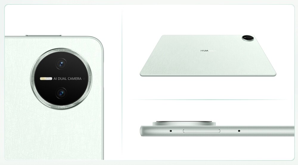 Tablet HUAWEI MatePad Pro 12.2 trzy ujęcia obudowy, grubość waga aluminium obudowa bateria 10 100 mAh